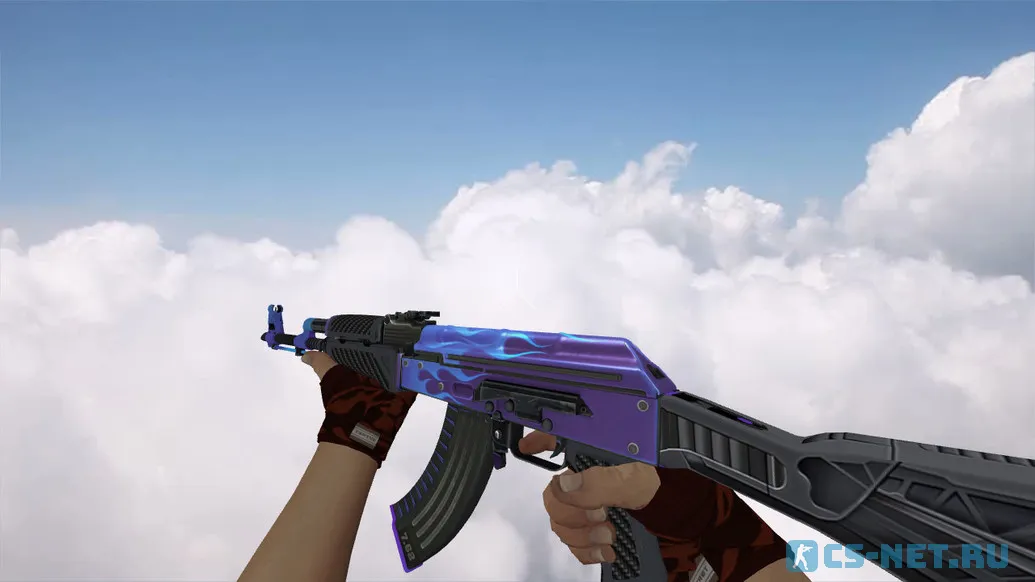 Модель «AK-47 Road Hog Purple» для CS 1.6 (скрин 2)