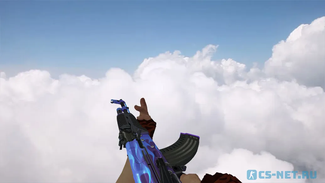 Модель «AK-47 Road Hog Purple» для CS 1.6 (скрин 3)