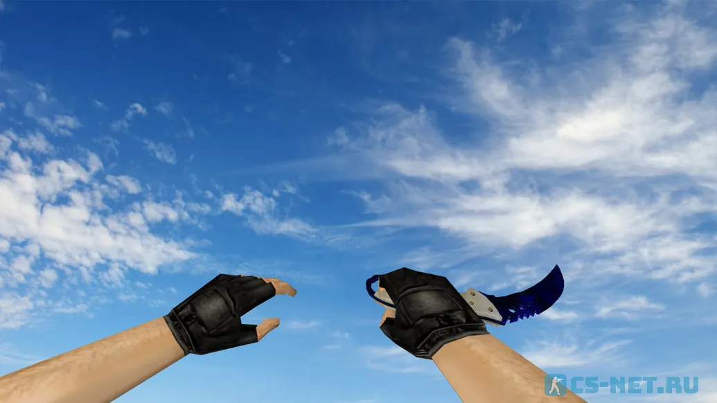 Модель ножа «Talon Doppler Sapphire» для CS 1.6 (скрин 3)