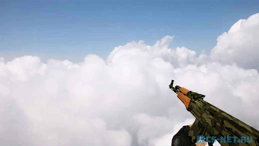 Модель «AK-47 Camouflage» для CS 1.6 (скрин 2)