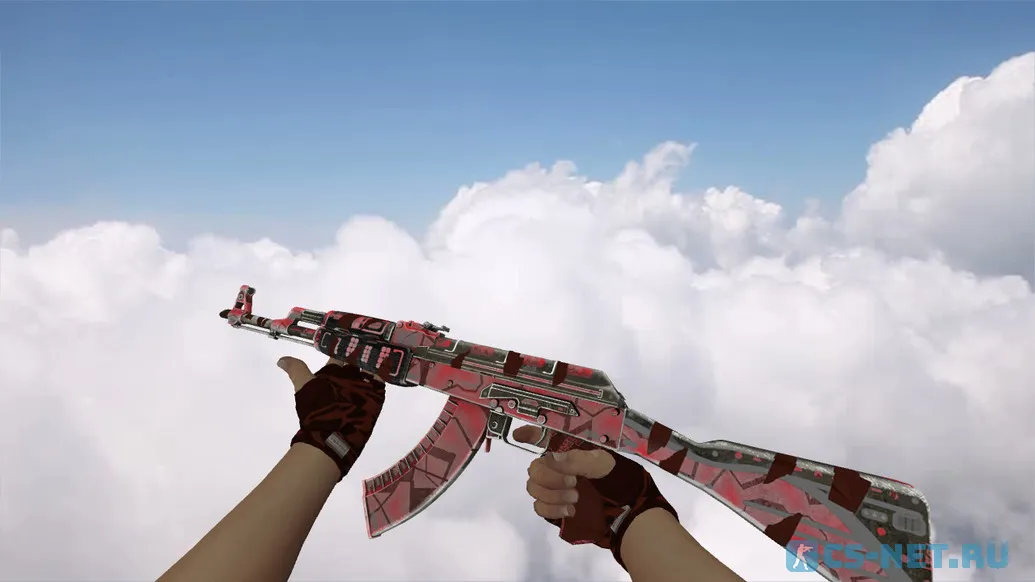 Модель «AK-47 Ruby Forged» для CS 1.6