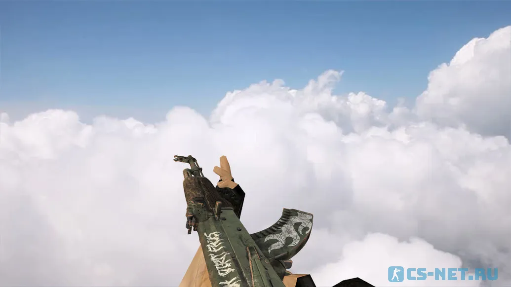 Модель «AK-47 Fallen Warrior» для CS 1.6 (скрин 3)