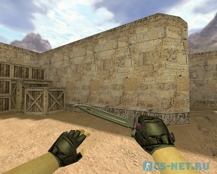 Модель «Штык-нож Ультрафиолет 3» для CS 1.6 (скрин 3)