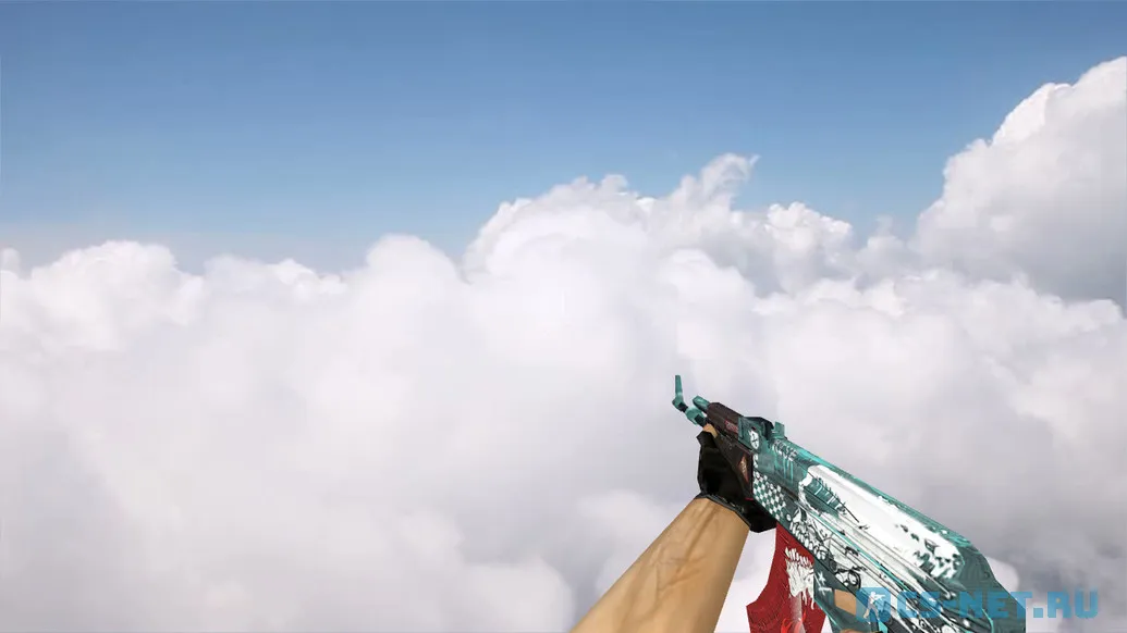Модель «Default AK-47 Rise» для CS 1.6