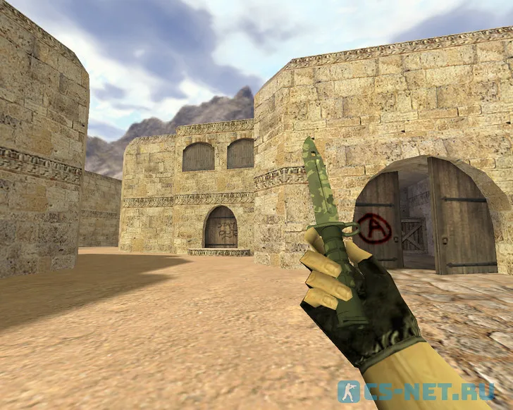 Модель «Штык-нож Северный лес 2» для CS 1.6