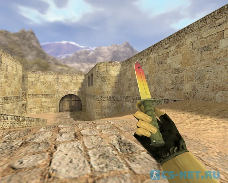 Модель «Штык-нож Градиент» для CS 1.6 (скрин 2)