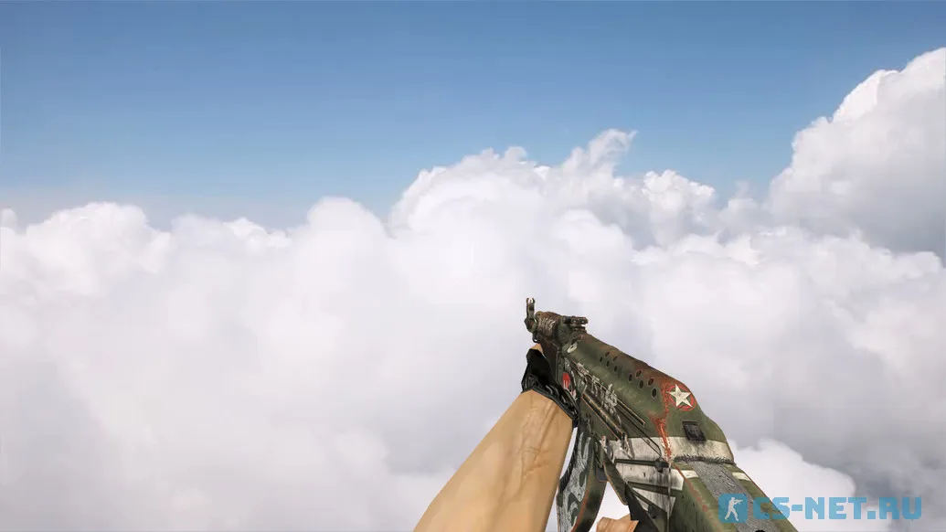 Модель «AK-47 Fallen Warrior» для CS 1.6 (скрин 4)
