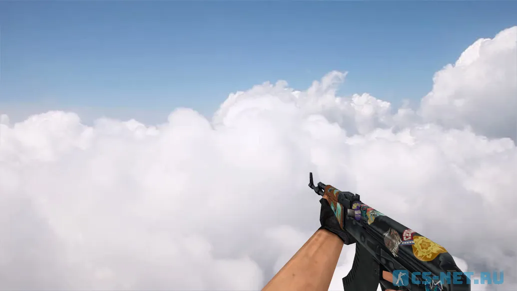 Модель «Default AK-47 Jet Set» для CS 1.6