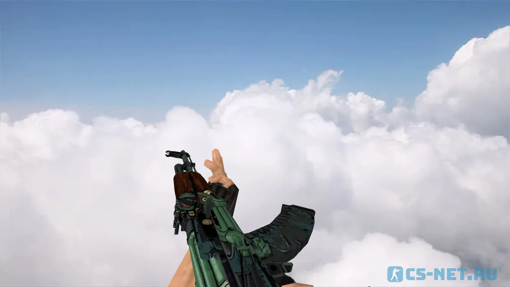 Модель «AK-47 Fire Serpent» для CS 1.6 (скрин 3)