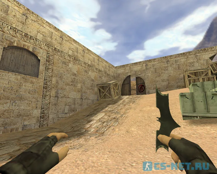 Модель ножа «Бэтаранг» для CS 1.6