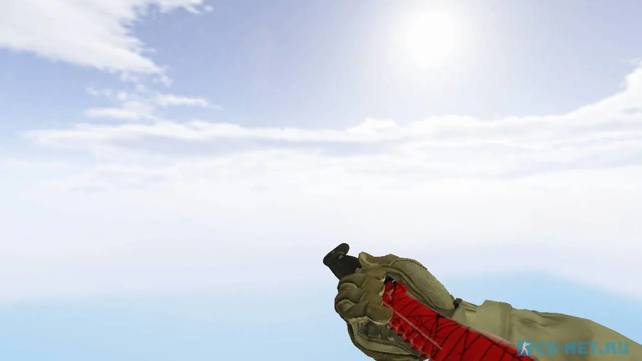 Модель «Нож Боуи | Кровавая паутина» для CS 1.6