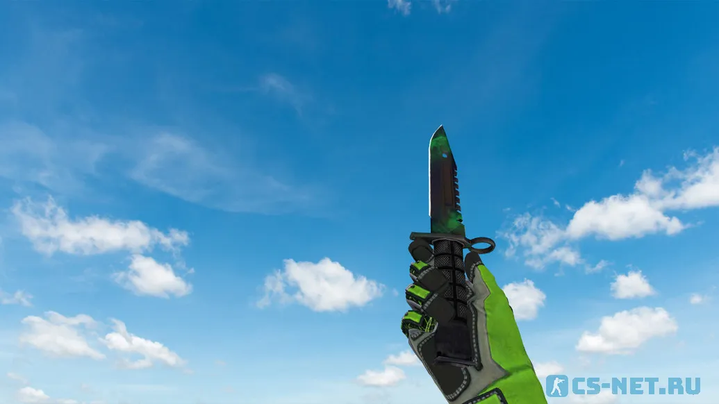Модель ножа «M9 Bayonet Gamma Doppler Phase 1» для CS 1.6