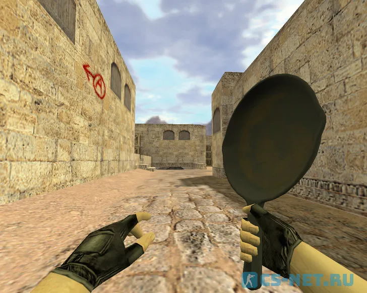 Модель ножа «Сковородка» для CS 1.6