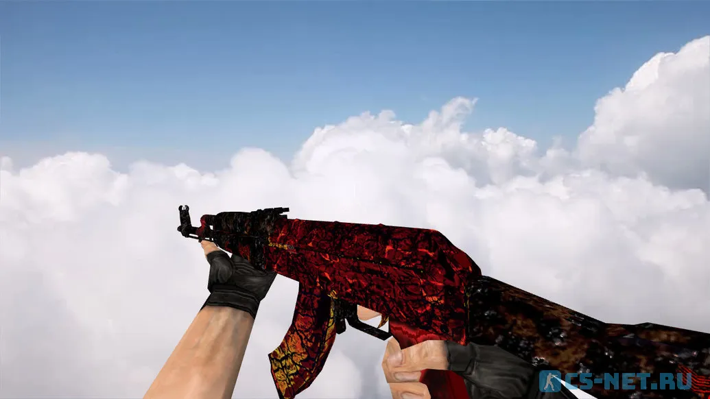 Модель «AK-47 Armageddon» для CS 1.6 (скрин 2)