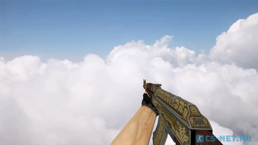 Модель «AK-47 Royal Platinum Gold» для CS 1.6 (скрин 4)