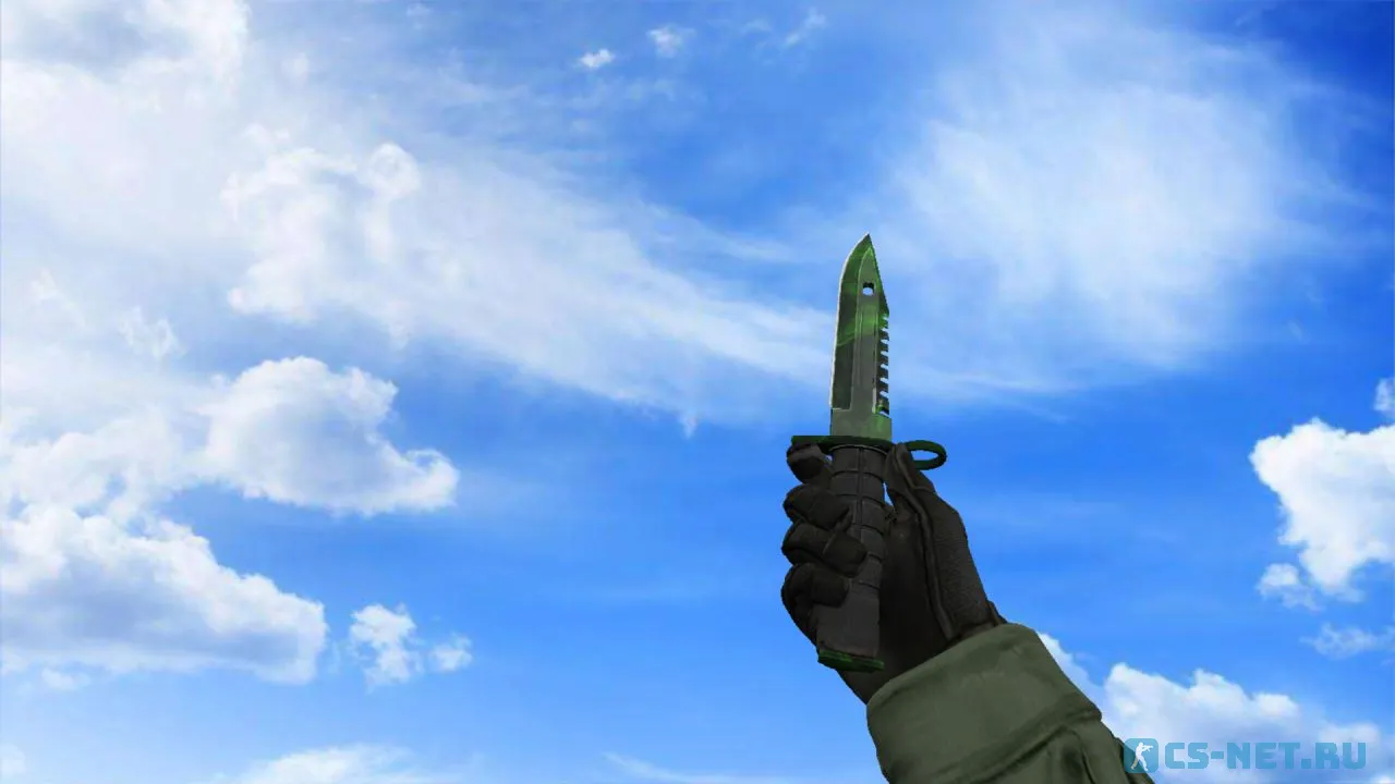 Модель «Штык-нож М9 | Gamma Doppler (CSGO hands)» для CS 1.6