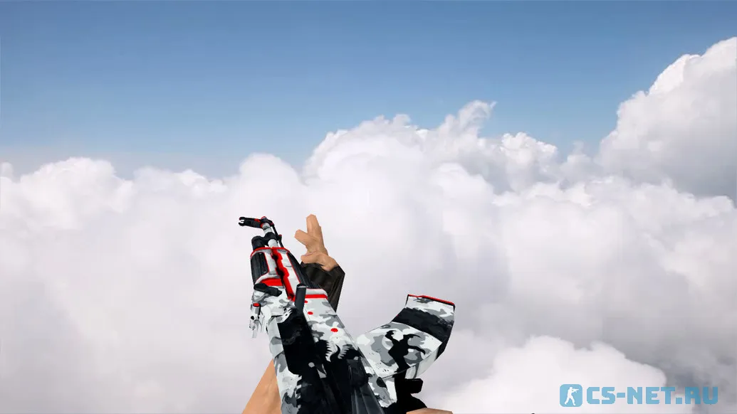 Модель «AK-47 WarZilla Red Rage» для CS 1.6 (скрин 3)