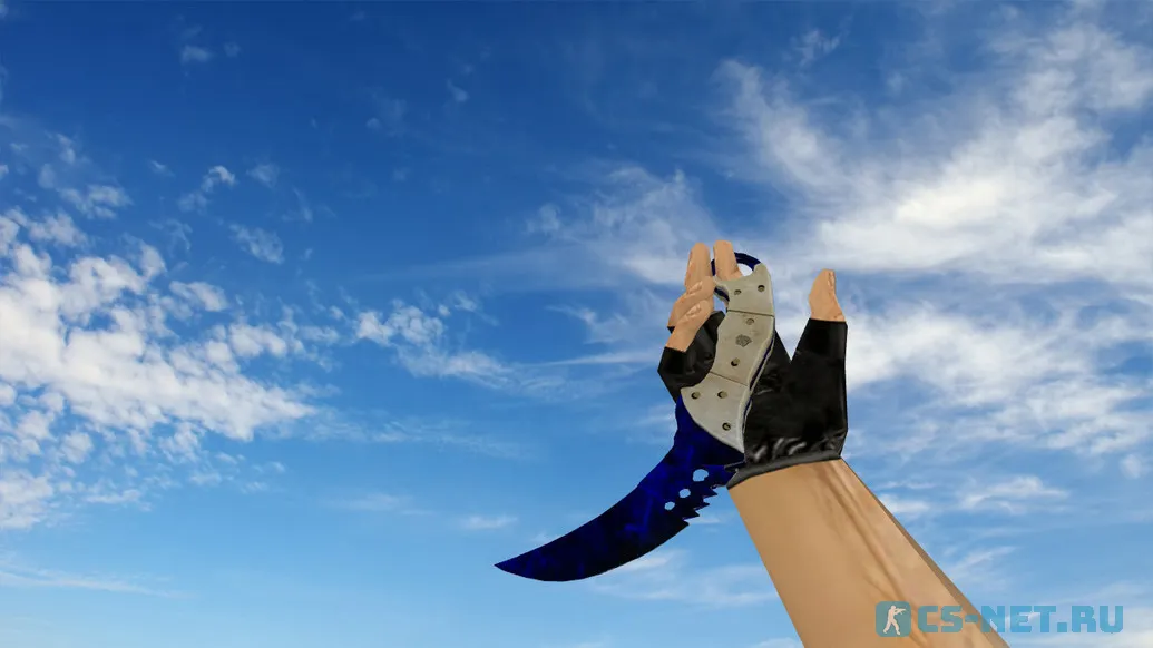 Модель ножа «Talon Doppler Sapphire» для CS 1.6