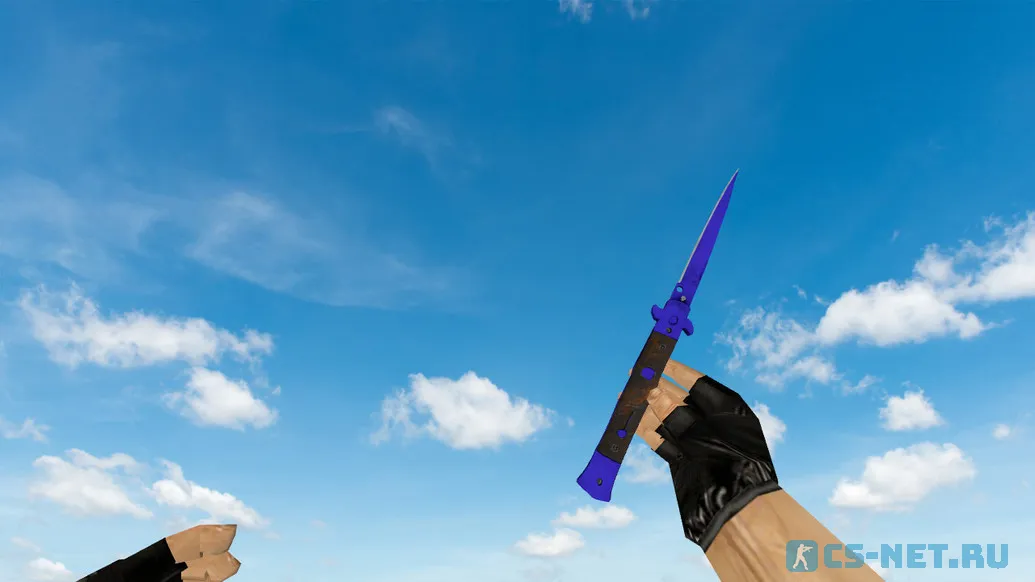 Модель ножа «Stiletto Sapphire» для CS 1.6