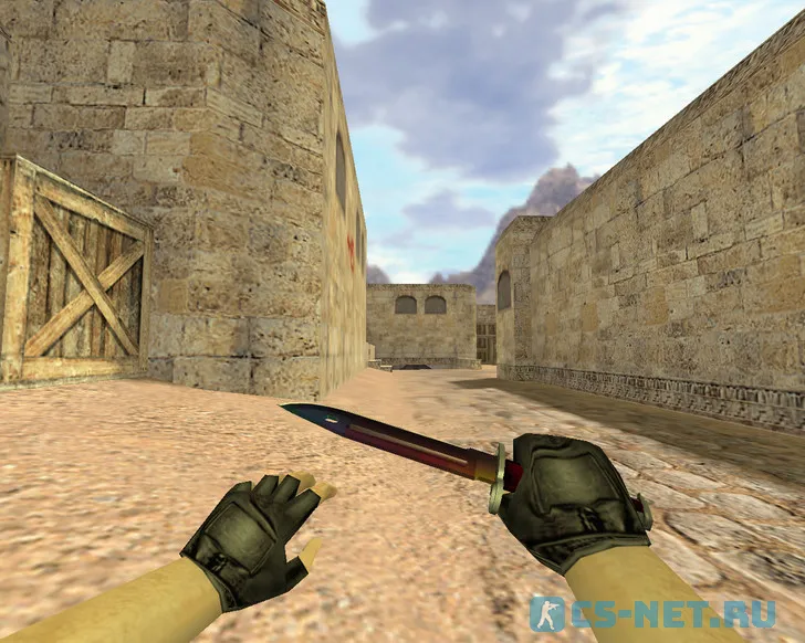 Модель «Штык-нож Радуга» для CS 1.6 (скрин 3)