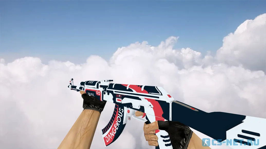 Модель «AK-47 Dangerous» для CS 1.6 (скрин 2)
