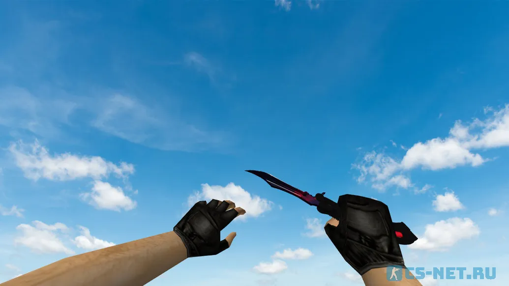 Модель ножа «Butterfly Knife Doppler Phase-3» для CS 1.6 (скрин 2)