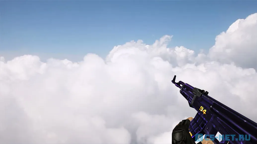 Модель «Стандартный АК-47 | Purple 94» для CS 1.6 (скрин 2)