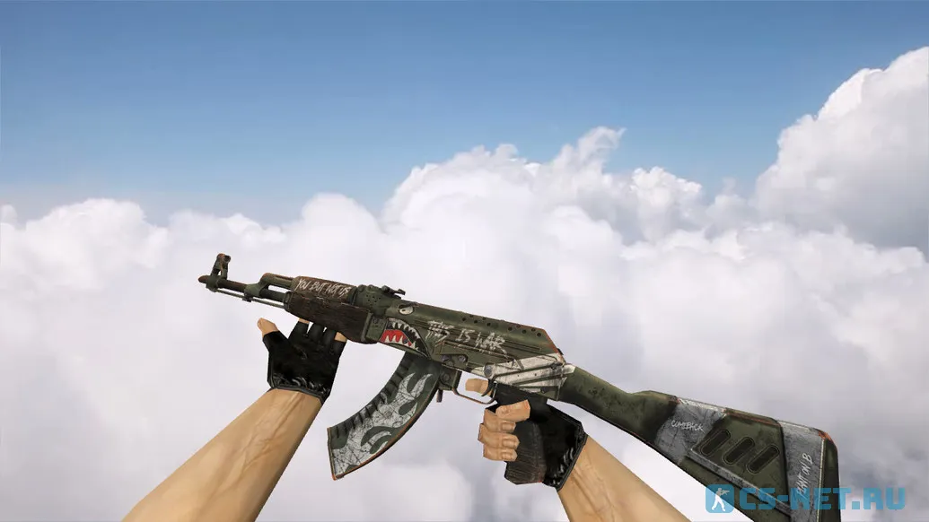 Модель «AK-47 Fallen Warrior» для CS 1.6