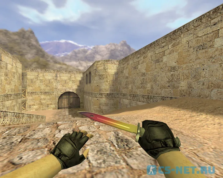 Модель «Штык-нож Градиент» для CS 1.6 (скрин 3)