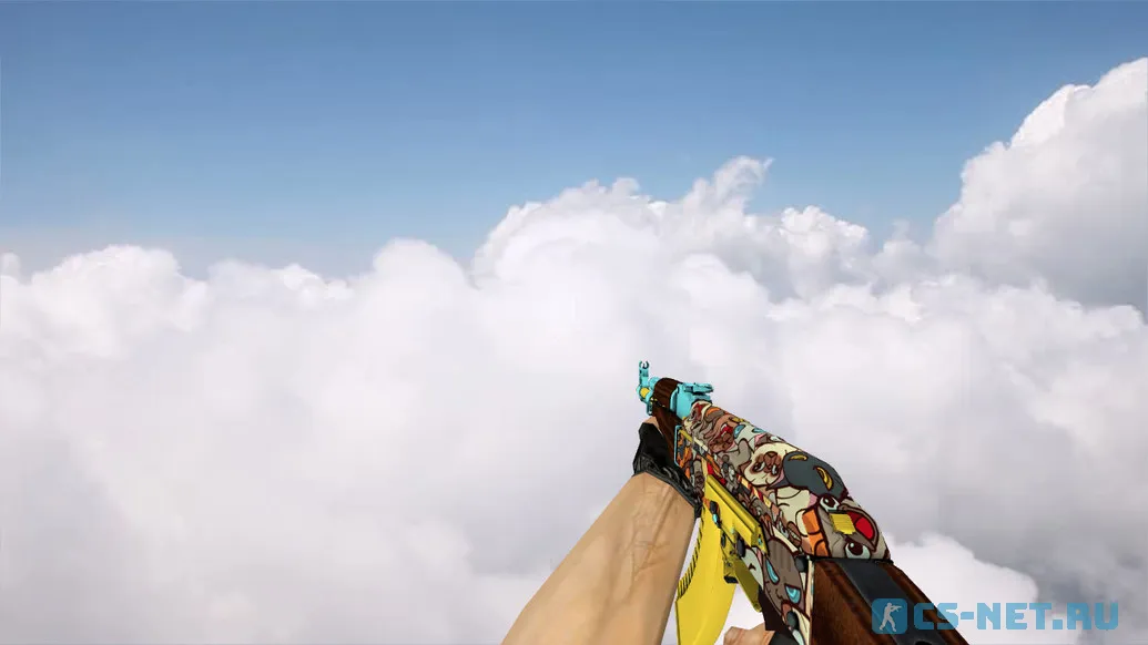 Модель «AK-47 PawPaw» для CS 1.6 (скрин 4)