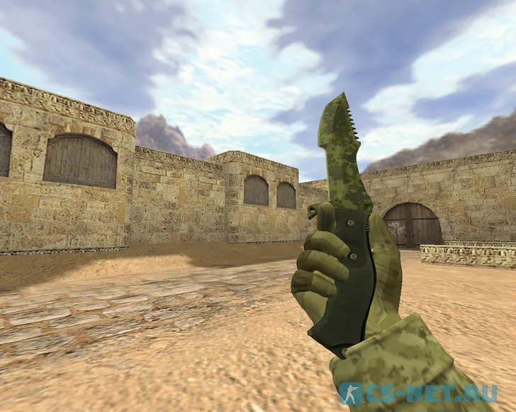 Модель «Охотничий нож Северный лес» для CS 1.6
