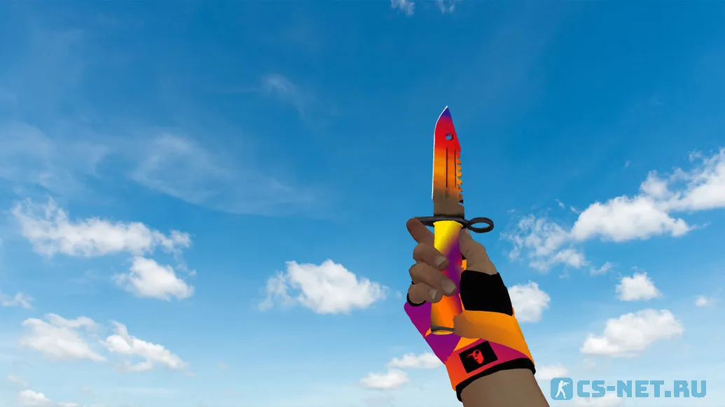 Модель «Штык-нож M9 | Градиент» для CS 1.6