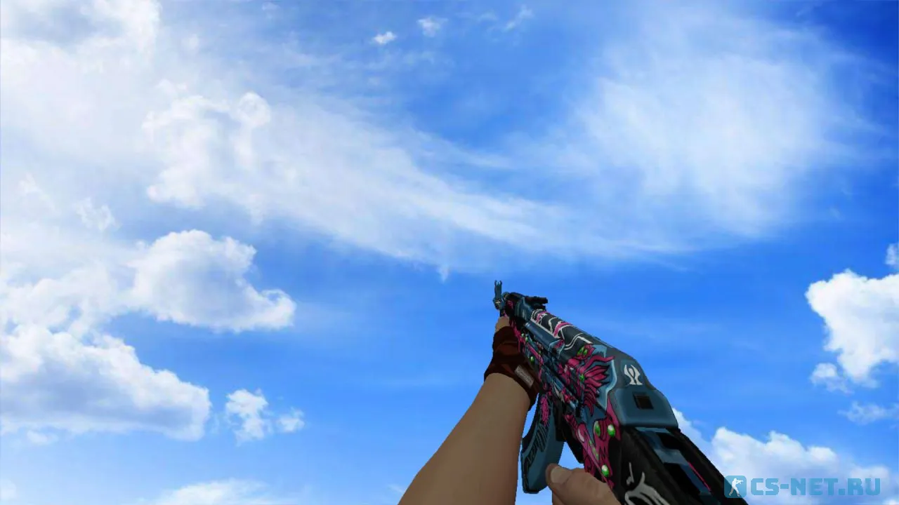 Модель «АК-47 | Ganesha Remake» для CS 1.6