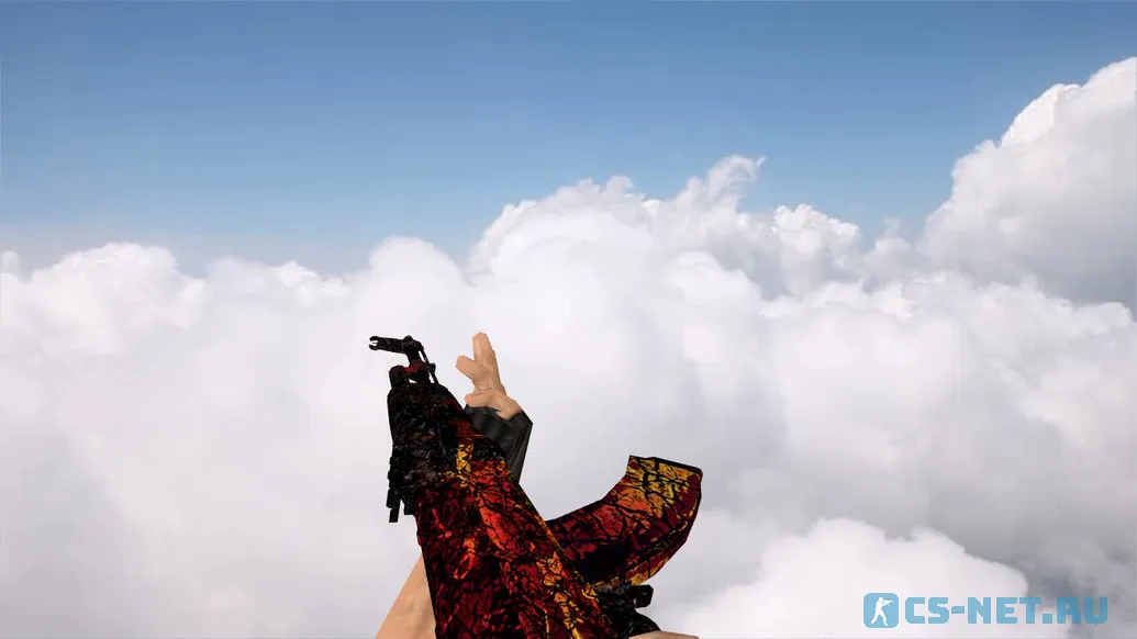Модель «AK-47 Armageddon» для CS 1.6 (скрин 3)