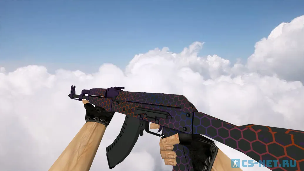 Модель «AK-47 | Электрический улей» для CS 1.6 (скрин 2)
