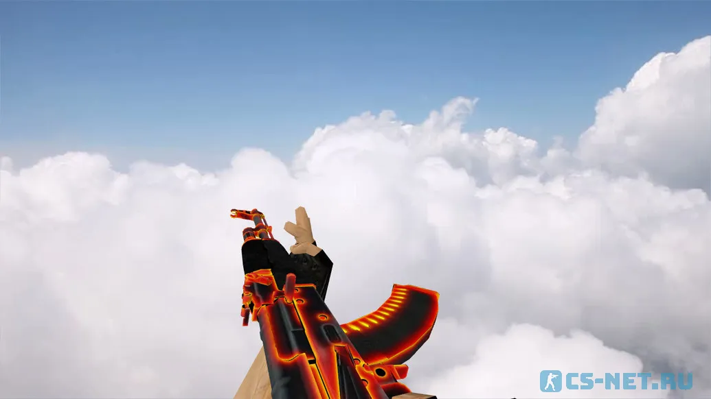 Модель «AK-47 Heat» для CS 1.6 (скрин 3)
