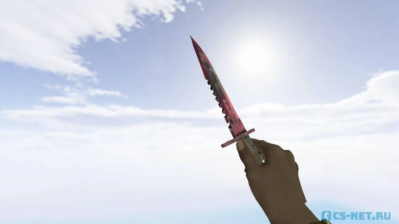 Модель «Штык-нож М9 | Волны Фаза 2» для CS 1.6 (скрин 2)