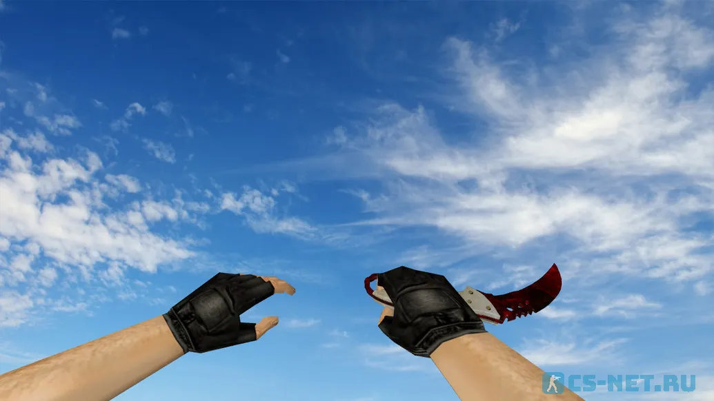 Модель ножа «Talon Doppler Ruby» для CS 1.6 (скрин 3)