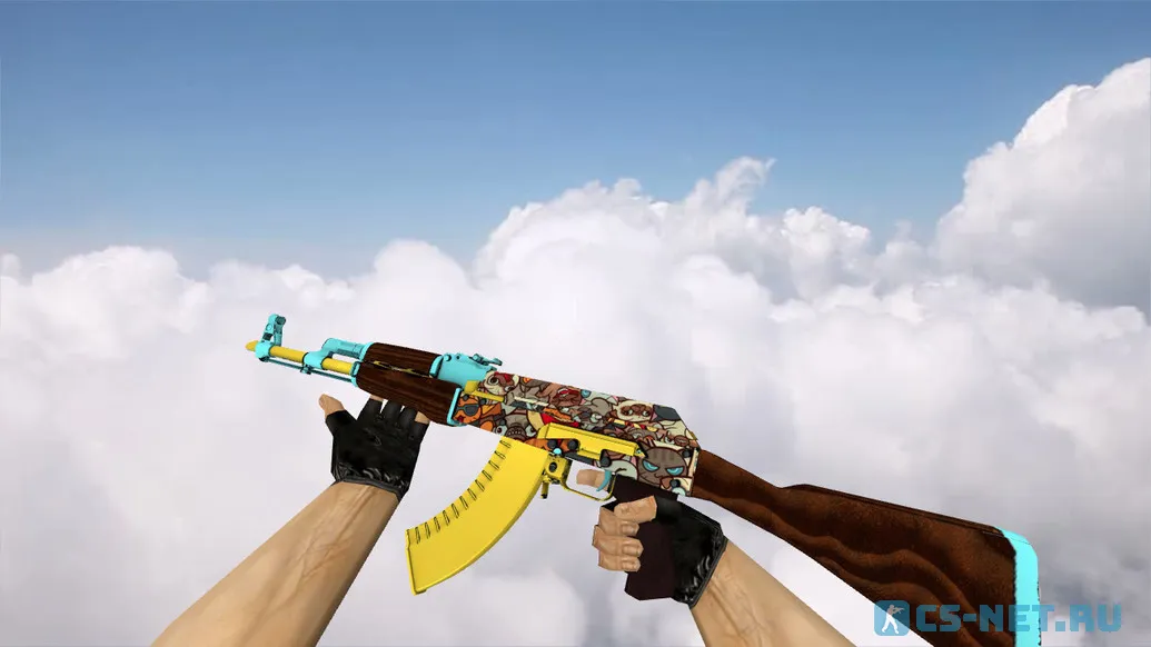 Модель «AK-47 PawPaw» для CS 1.6