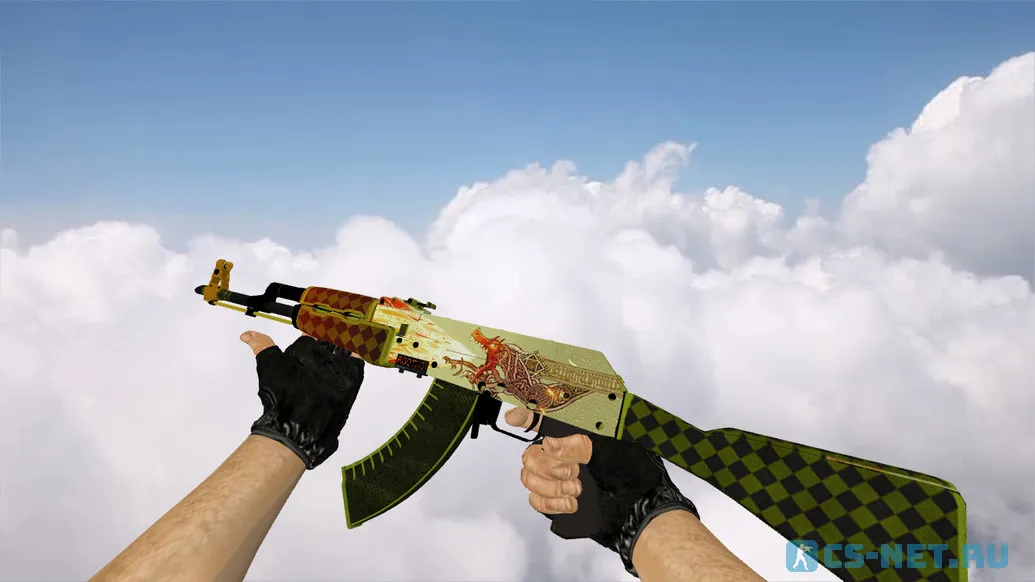 Модель «AK-47 Dragon Lore» для CS 1.6