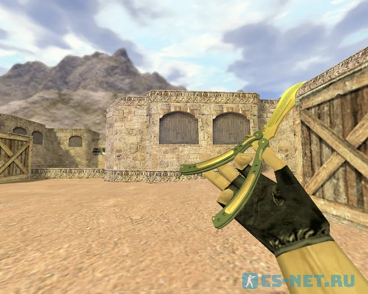 Модель «Нож-бабочка Лор» для CS 1.6