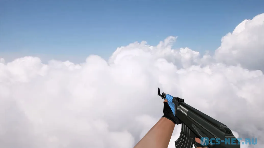 Модель «Default AK-47 Blue Edition» для CS 1.6