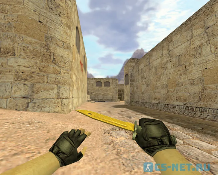 Модель «Штык-нож Зуб тигра» для CS 1.6
