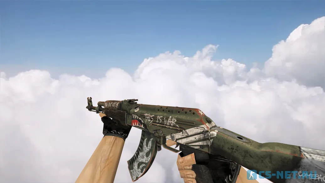 Модель «AK-47 Fallen Warrior» для CS 1.6 (скрин 2)