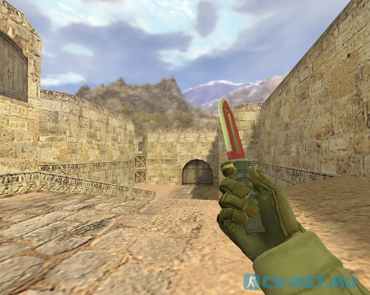 Модель «Штык-нож Автотроника (CSGO hands)» для CS 1.6