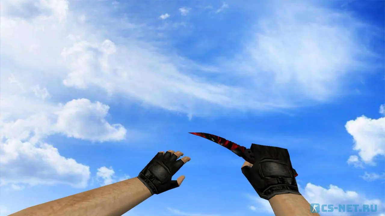 Модель «Складной нож | Crimson Ruby» для CS 1.6 (скрин 3)