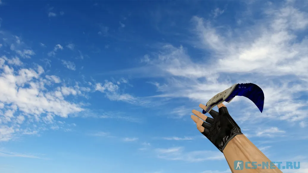 Модель ножа «Talon Doppler Sapphire» для CS 1.6 (скрин 2)