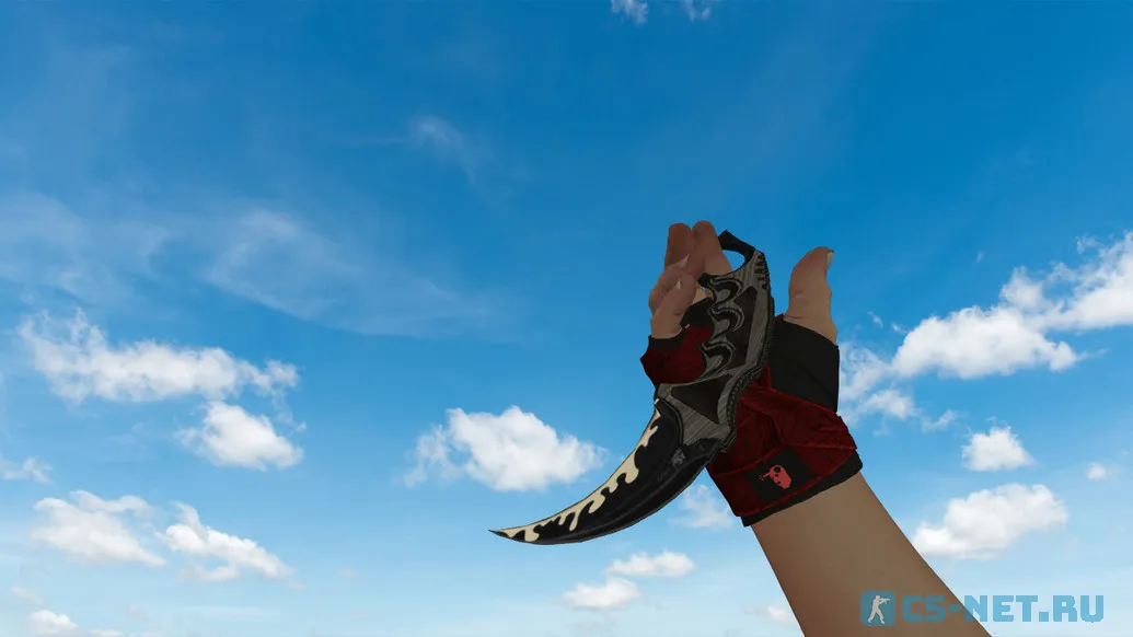 Модель ножа «Керамбит | Комбат» для CS 1.6