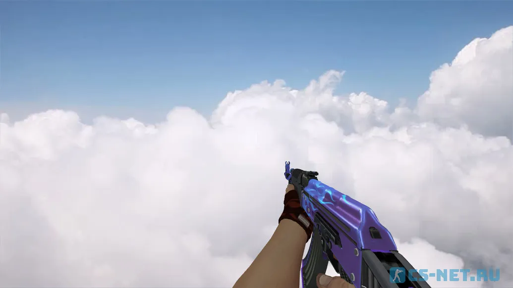 Модель «AK-47 Road Hog Purple» для CS 1.6 (скрин 4)