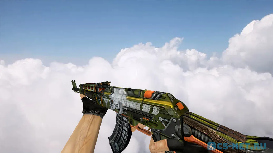 Модель «AK-47 Skulliosis» для CS 1.6 (скрин 2)